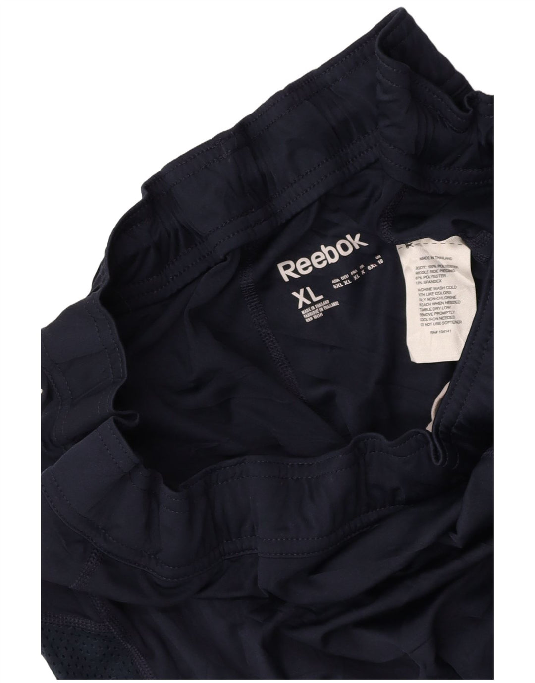 Γυναικείο αθλητικό σορτς REEBOK UK 16 μεγάλο μπλε ναυτικό πολύχρωμο πολυεστέρα