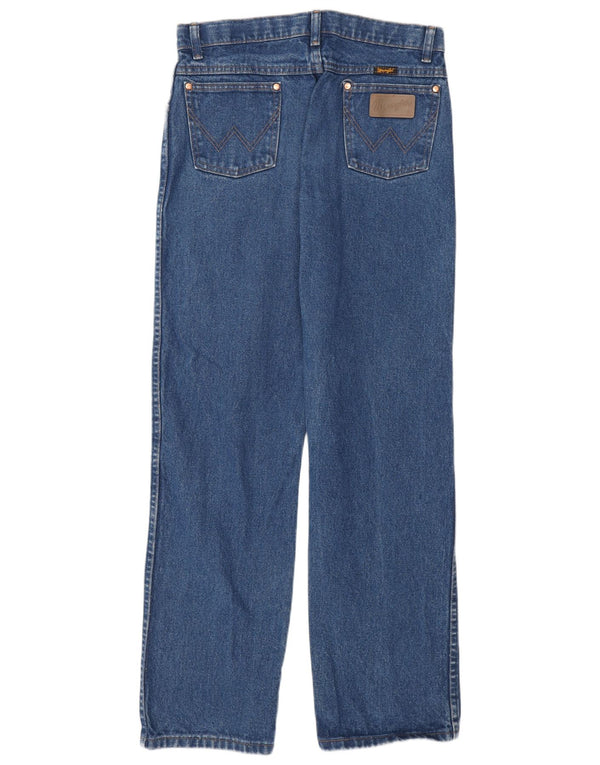 Wrangler Girls Straight Jeans 15-16 ετών W30 L30 Μπλε βαμβακερό