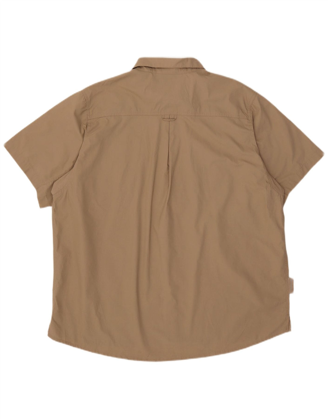 Ανδρικό κοντομάνικο πουκάμισο Mountain Warehouse 2XL Beige Polyester