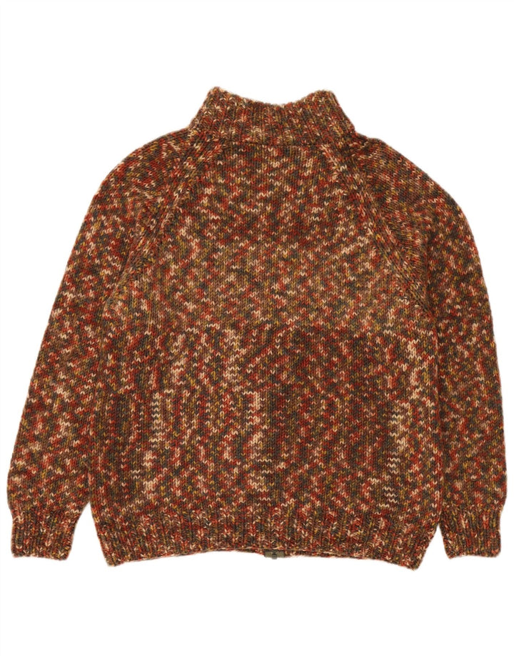 Vintage Ανδρικό Ζακέτα πουλόβερ Μεσαίο Πολύχρωμο Flecked
