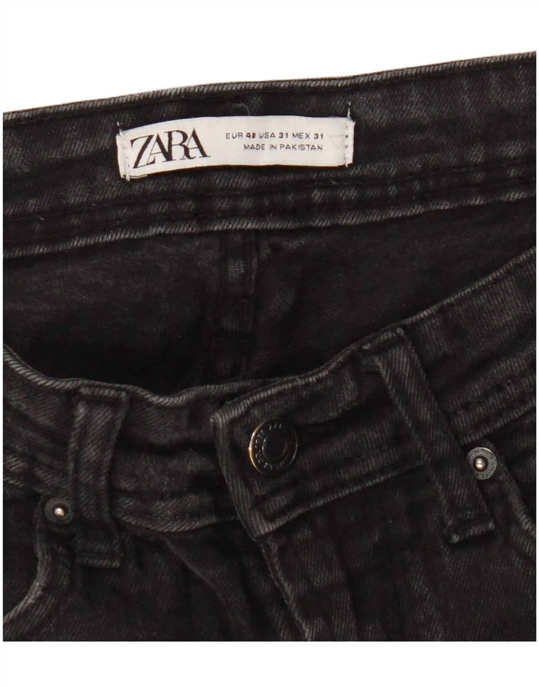 Zara Ανδρικό Skinny Jeans EU 40 Medium W31 L29 Μαύρο