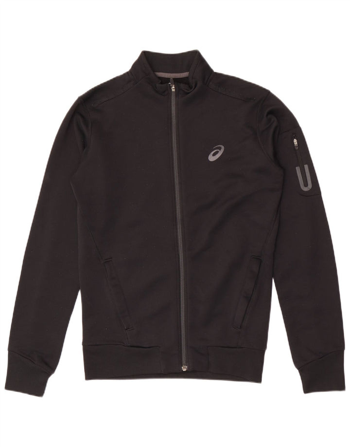Ανδρική φόρμα Asics Top Jacket Μικρό Μαύρο Πολυεστέρα