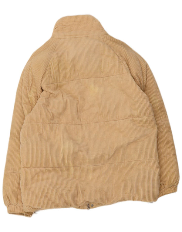 Zara Ανδρικό κοτλέ μπουφάν UK 38 Small Beige Polyester
