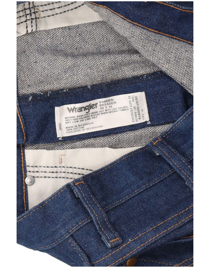 Γυναικείο ίσιο τζιν Wrangler W30 L36 Μπλε βαμβακερό