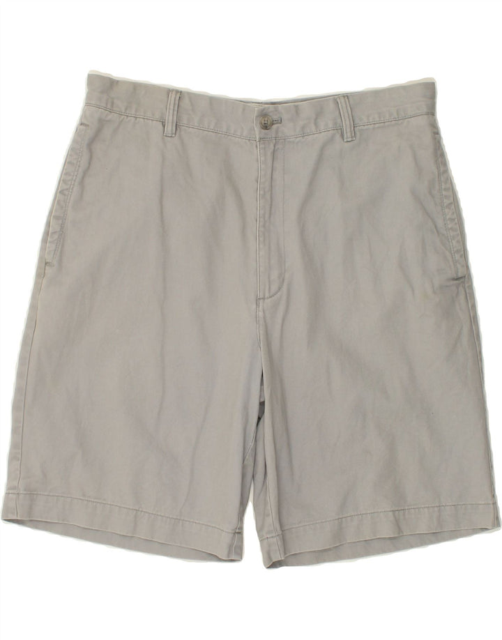 IZOD Mens Chino Shorts W36 Large Grey Cotton Vintage Izod and Second-Hand Izod from Messina Hembry 