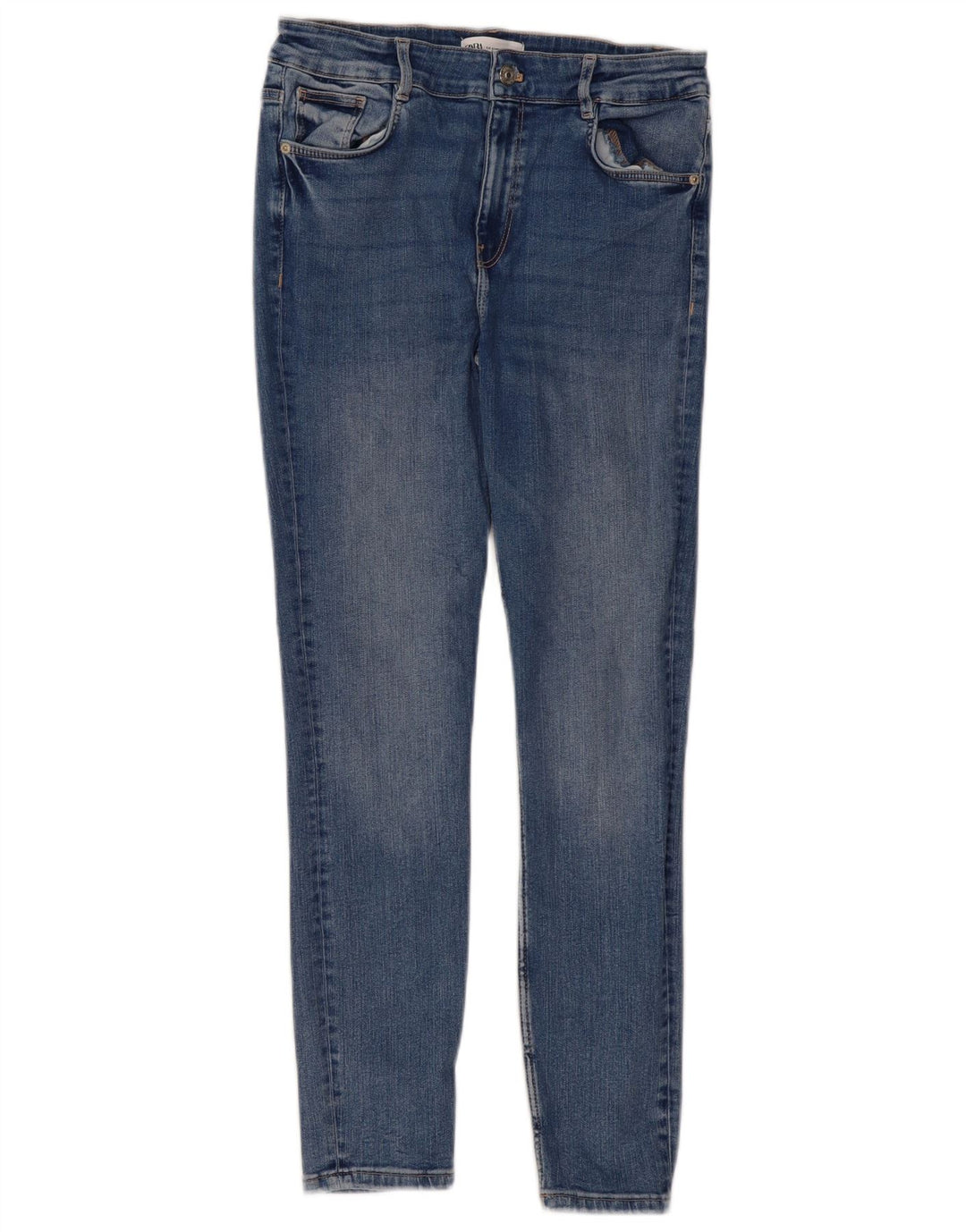 Zara Γυναικείο Skinny Jeans EU 40 Medium W30 L28 Blue