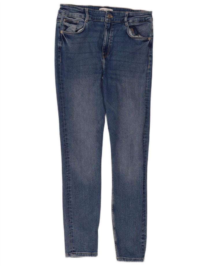 Zara Γυναικείο Skinny Jeans EU 40 Medium W30 L28 Blue