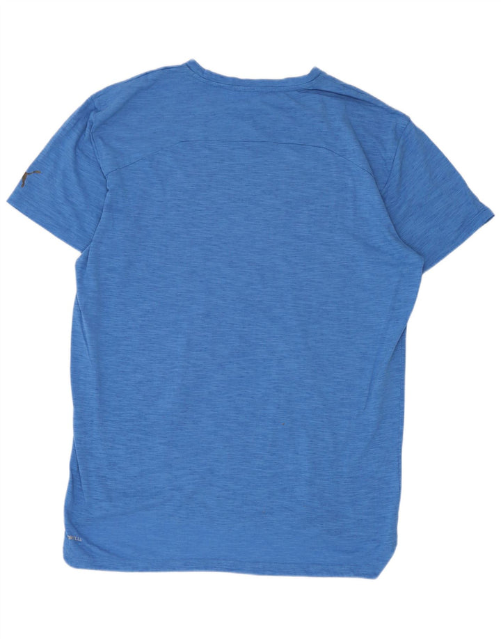 Ανδρικό γραφικό T-Shirt Puma Top Medium Blue