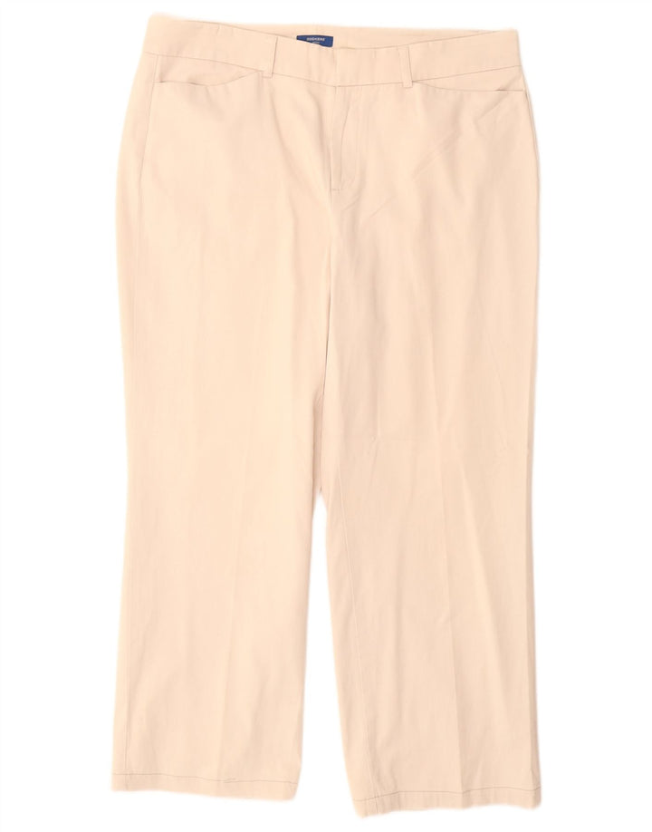 DOCKERS Γυναικείο Petite Crop Casual Παντελόνι US 12 Large W34 L26 Beige