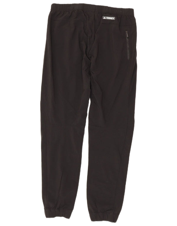 Γυναικεία αθλητική φόρμα Adidas Παντελόνι Joggers UK 10 Small Black Nylon