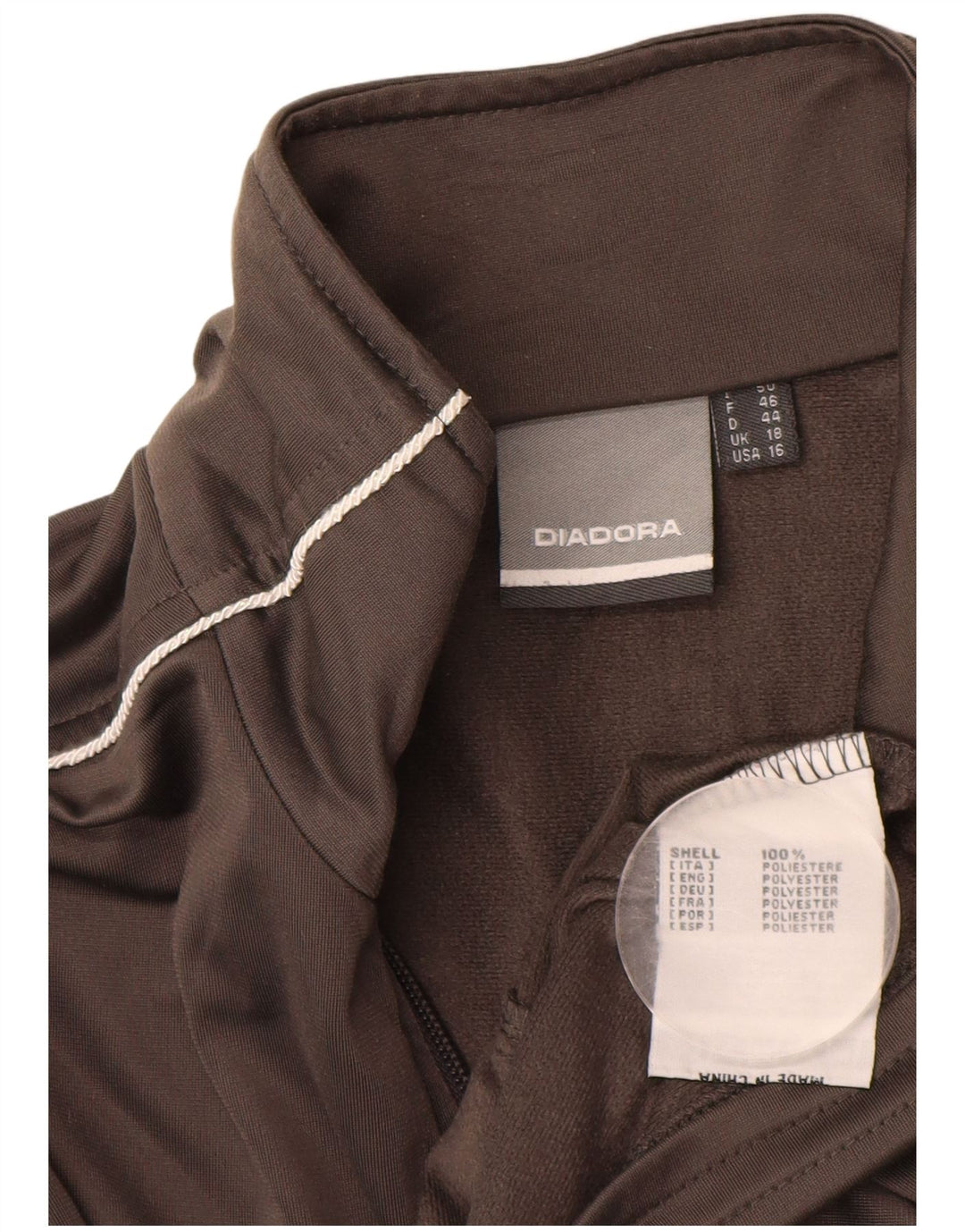 DIADORA Γυναικεία αθλητική φόρμα Top Jacket UK 18 XL Γκρι