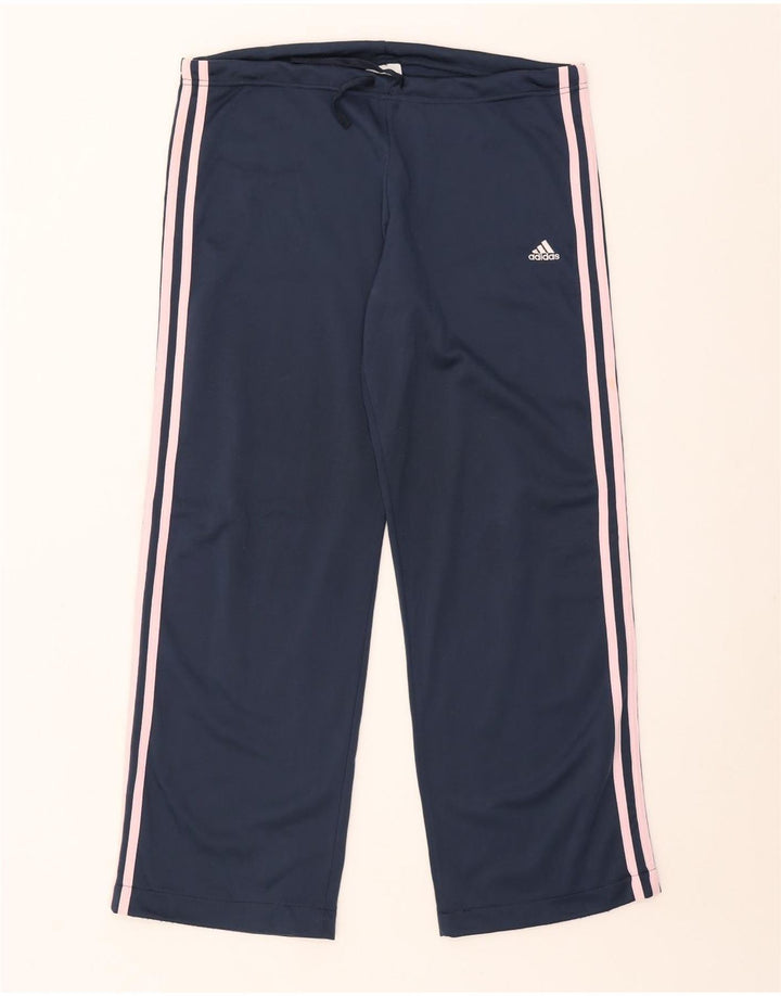 Ανδρική αθλητική φόρμα Adidas Παντελόνι μεγάλο μπλε ναυτικό πολυεστέρα