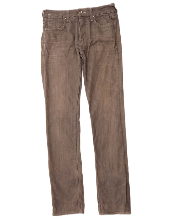 Ανδρικό Slim Straight Jeans GAS W31 L34 Γκρι βαμβακερό