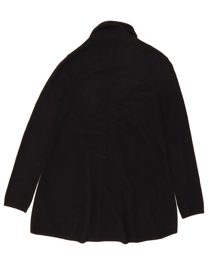 ZARA Womens Open Cardigan Sweater UK 12 Medium Black Vintage Zara and Second-Hand Zara from Messina Hembry 