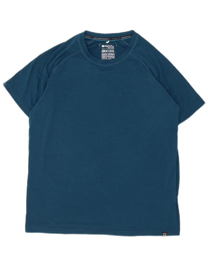 Ανδρικό T-Shirt Mountain Warehouse Top Small Blue Polyester