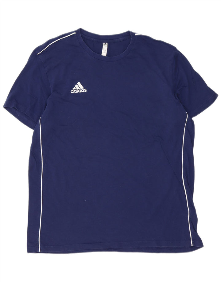 Ανδρικό T-Shirt ADIDAS Top XL Navy Blue Cotton