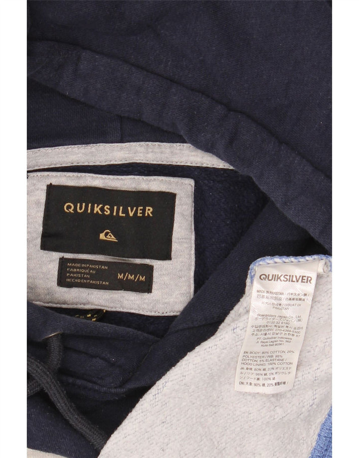 Ανδρικό γραφικό κουκούλα με κουκούλα Quiksilver, μεσαίο πολύχρωμο μπλοκ χρώματος
