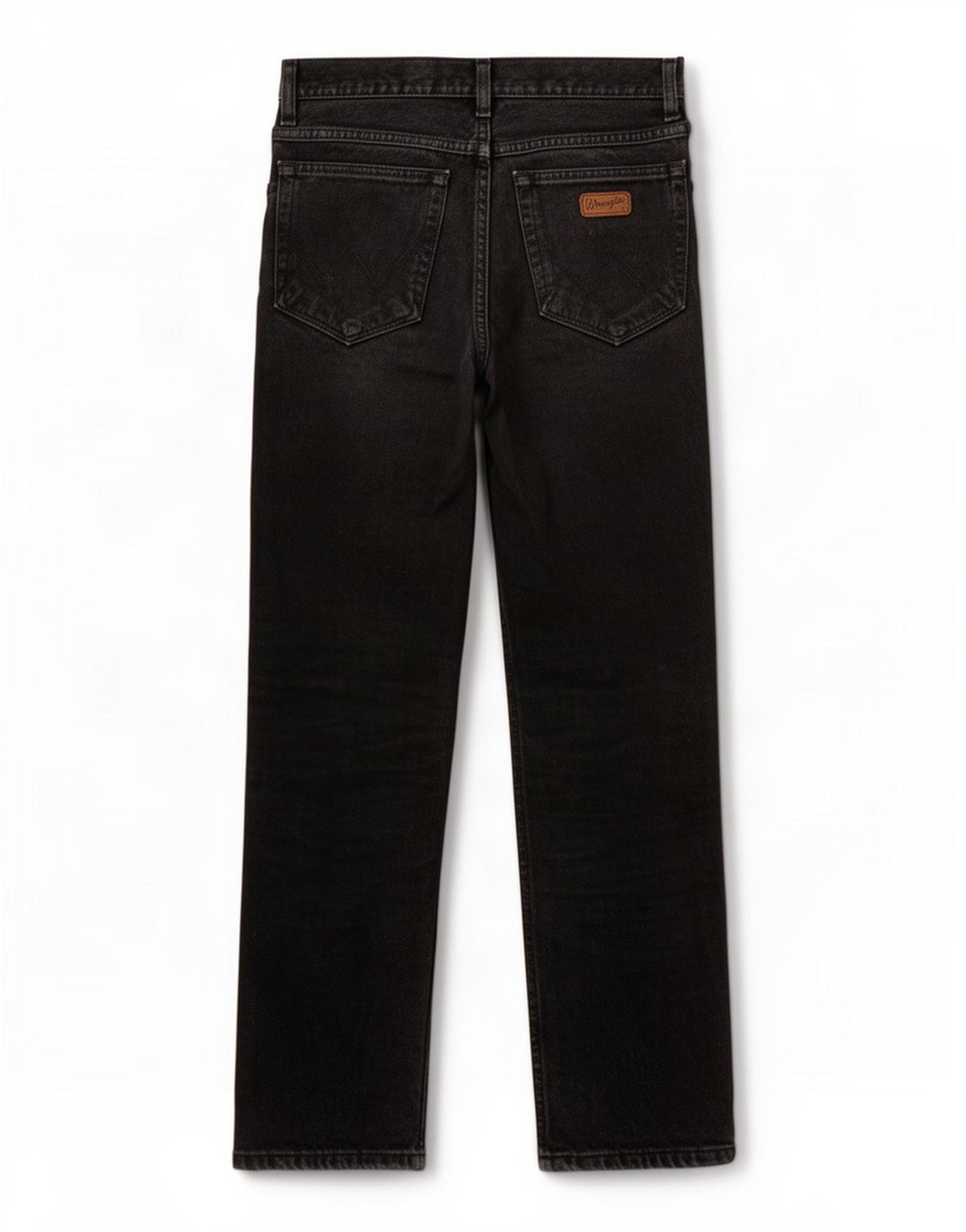 Ανδρικό τζιν Texas Straight Wrangler W31 L32 μαύρο βαμβακερό
