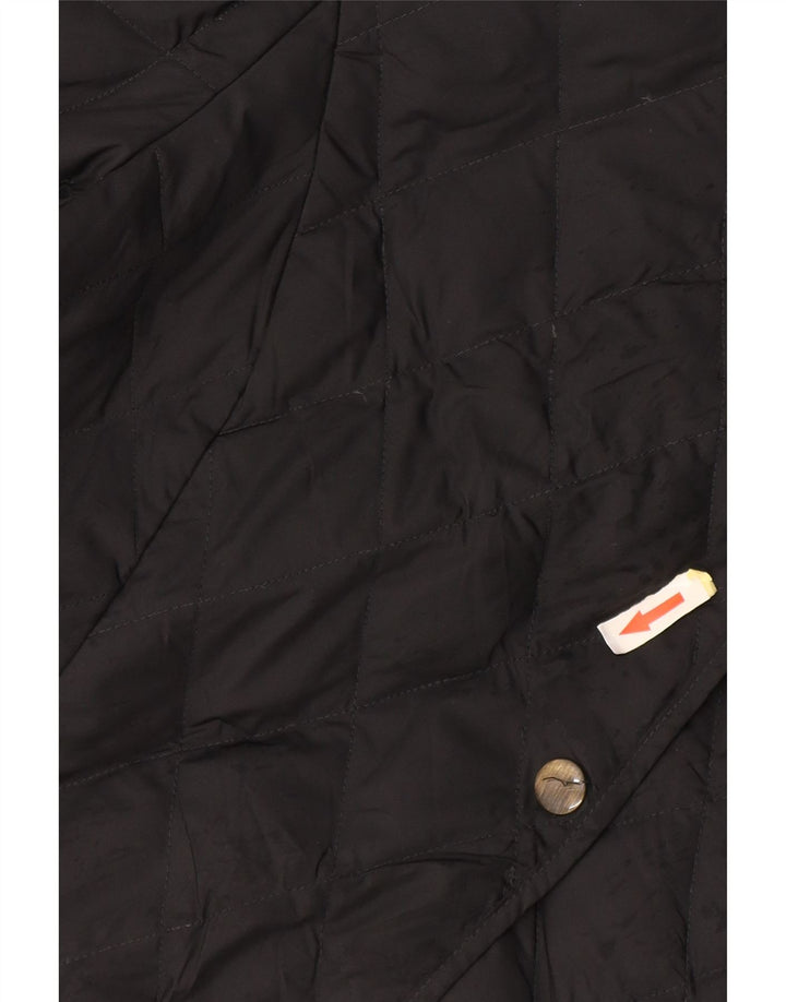 Γυναικείο καπιτονέ μπουφάν Eddie Bauer UK 14 Medium Μαύρο Πολυεστέρας