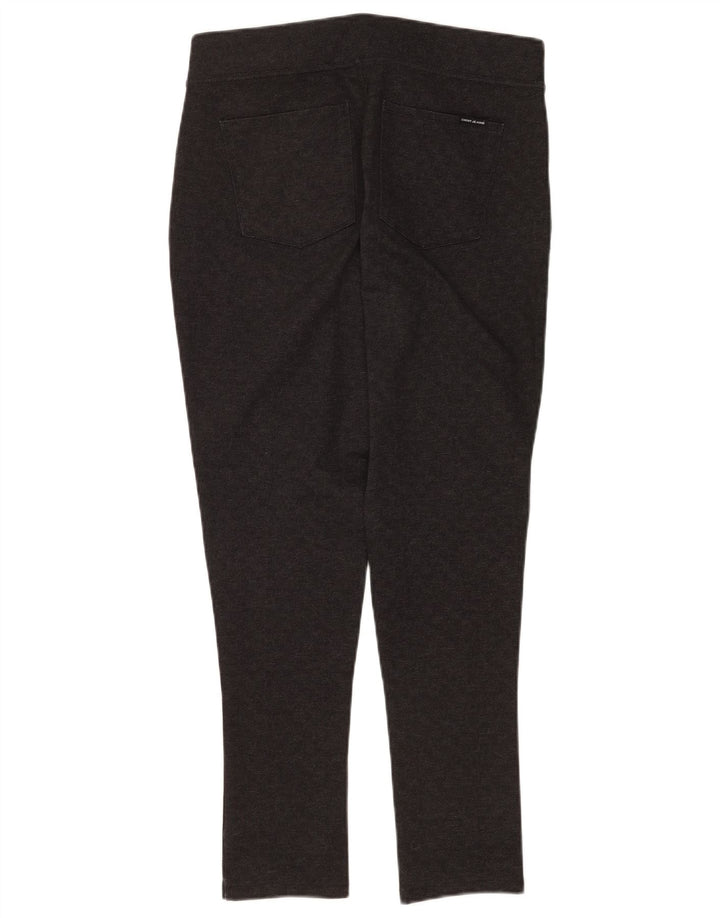 Dkny Γυναικείο Skinny Casual Παντελόνι Medium W30 L28 Grey Check Polyester