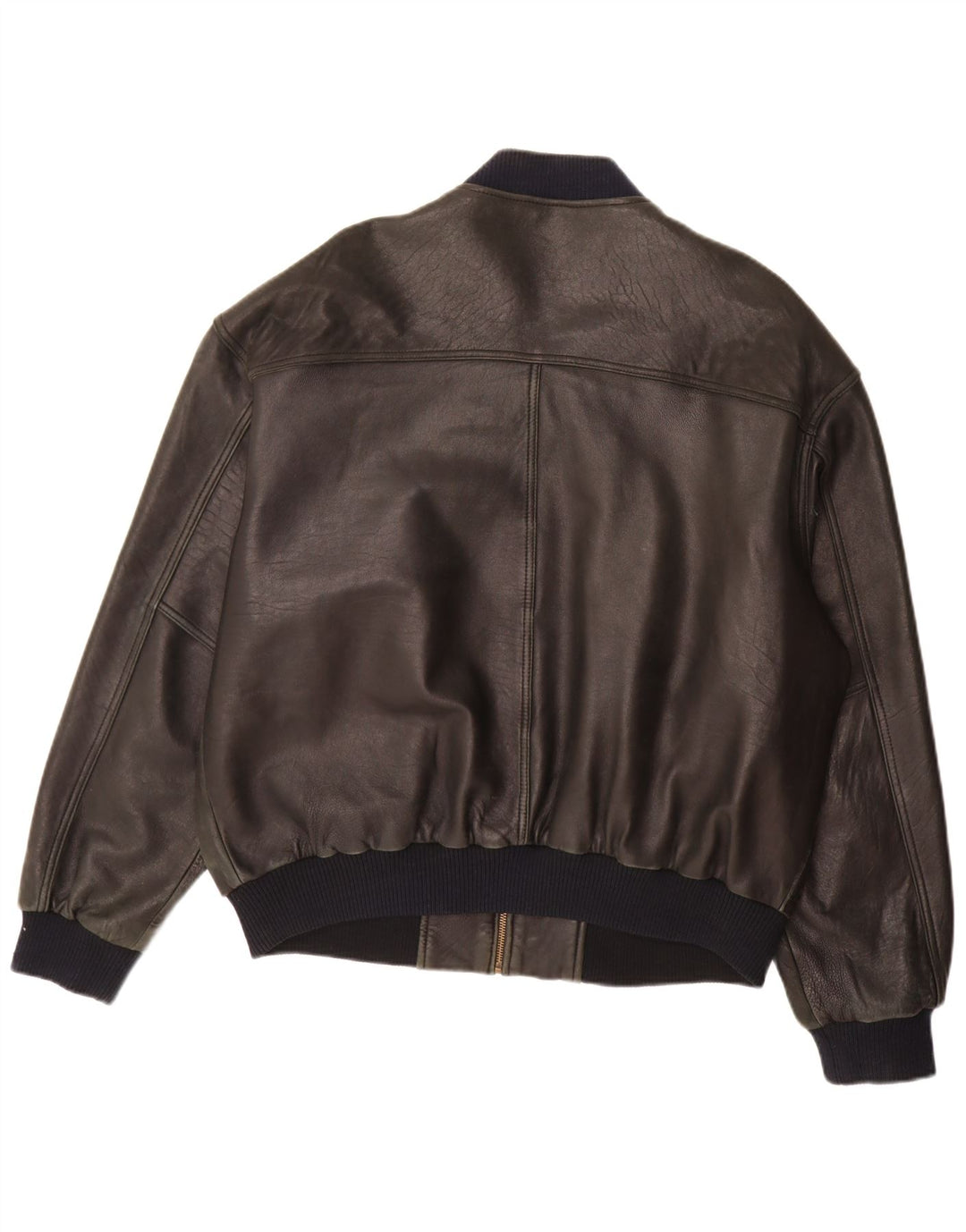 Trapper Ανδρικό Δερμάτινο Μπουφάν IT 54 2XL Μαύρο