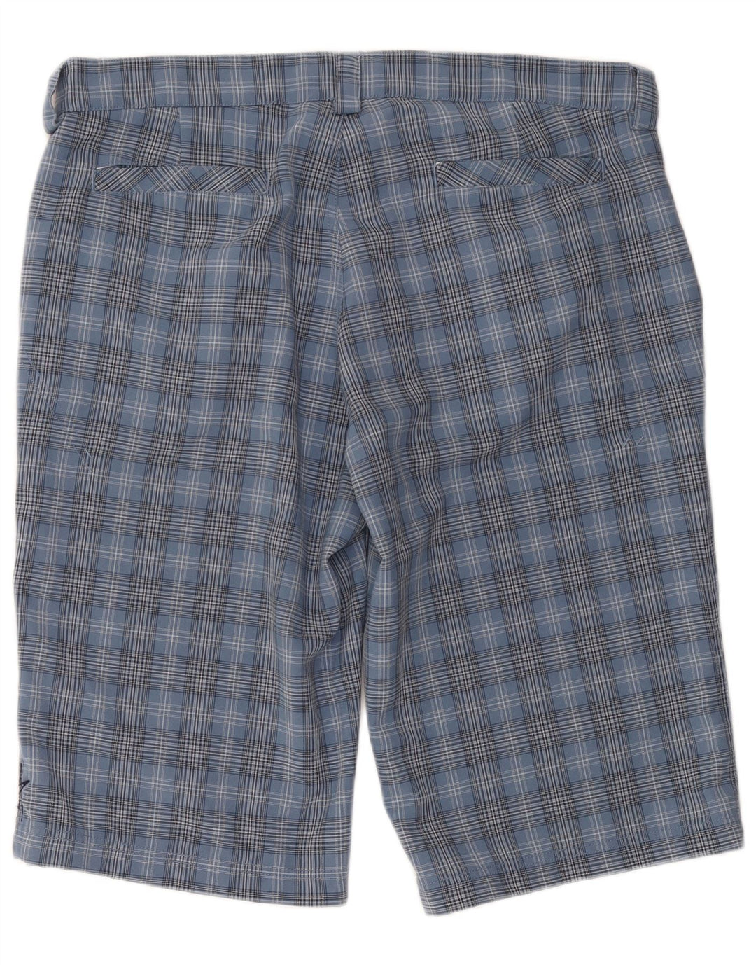 Ανδρικό σορτς Chino IGUANA W36 Large Blue Check Polyester