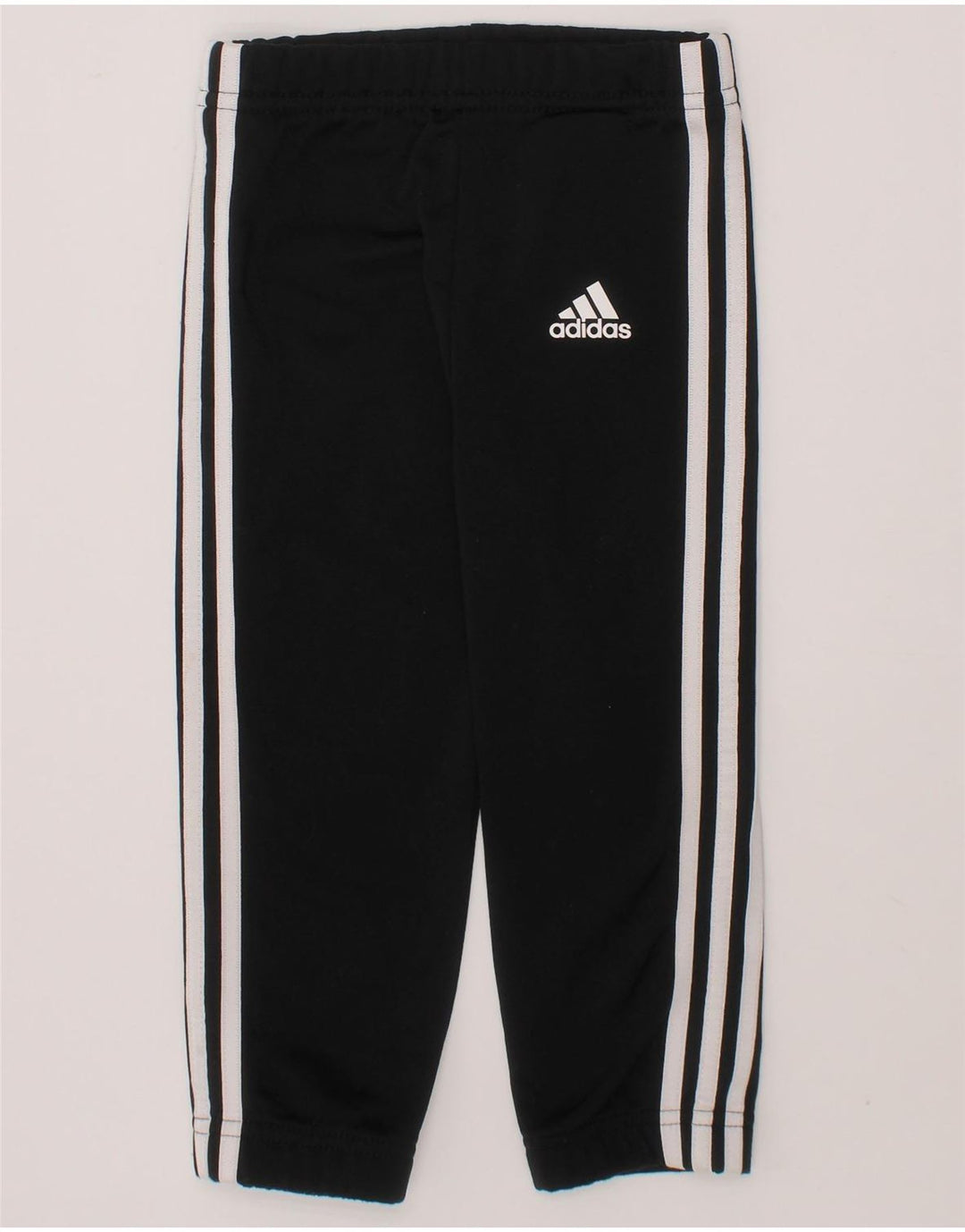 ADIDAS Baby Boys Tracksuit Trousers 12-18 Months  Black Polyester Vintage Adidas and Second-Hand Adidas from Messina Hembry 
