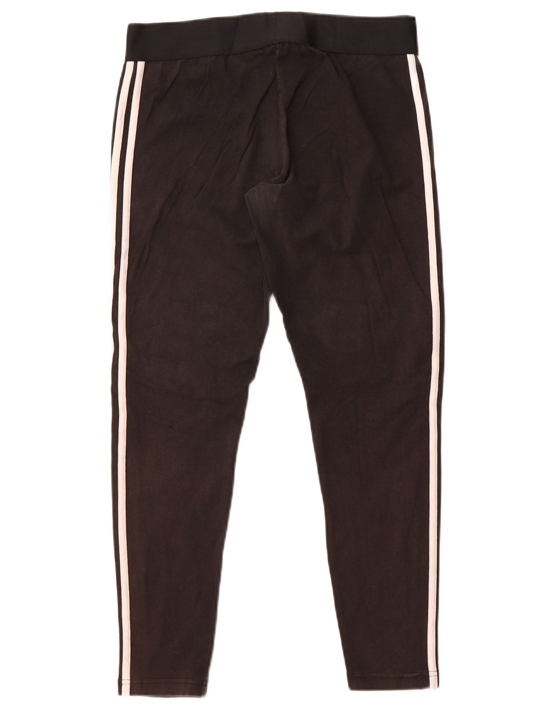 Γυναικείο κολάν Adidas UK 16/18 μεγάλο μαύρο βαμβακερό