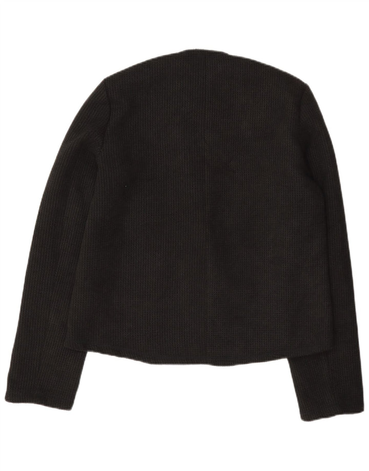 Zara Γυναικείο Μπλέιζερ Μπουφάν UK 10 Small Black