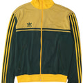 Ανδρική φόρμα φόρμας Adidas με γραφικό φόρεμα πάνω σακάκι μεγάλο κίτρινο χρώμα πολυαμίδιο