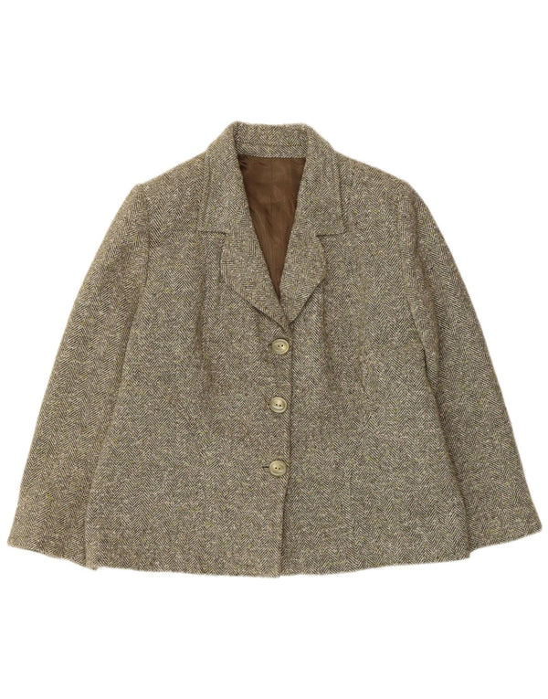 Barbour Γυναικείο μπουφάν blazer UK 14 μεσαίο γκρι ψαροκόκκαλο