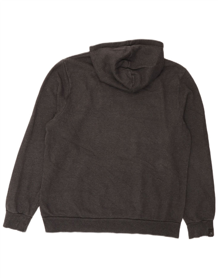 Ανδρικό γραφικό φούτερ με κουκούλα Puma Large Grey