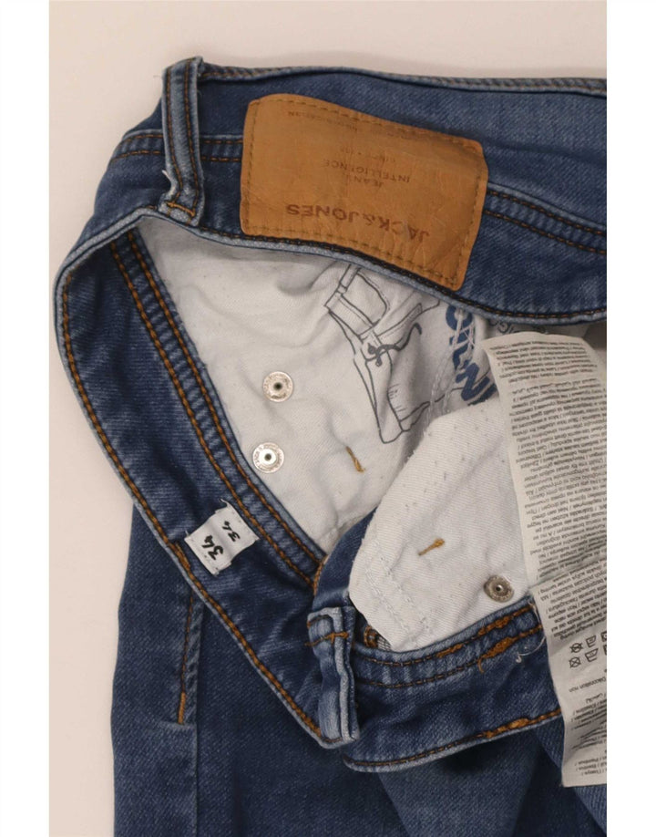 Jack & Jones Γυναικεία GLENN Slim Jeans W34 L34 Blue Cotton