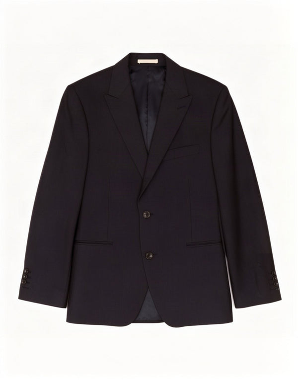 Marks & Spencer Ανδρικό μπλέιζερ με 2 κουμπιά μπουφάν UK 38 Medium Navy Blue Wool