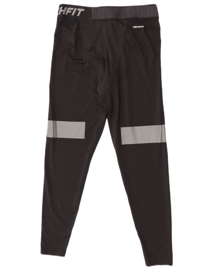 Ανδρικό κολάν Adidas Climacool μεγάλο μαύρο πολυεστέρα