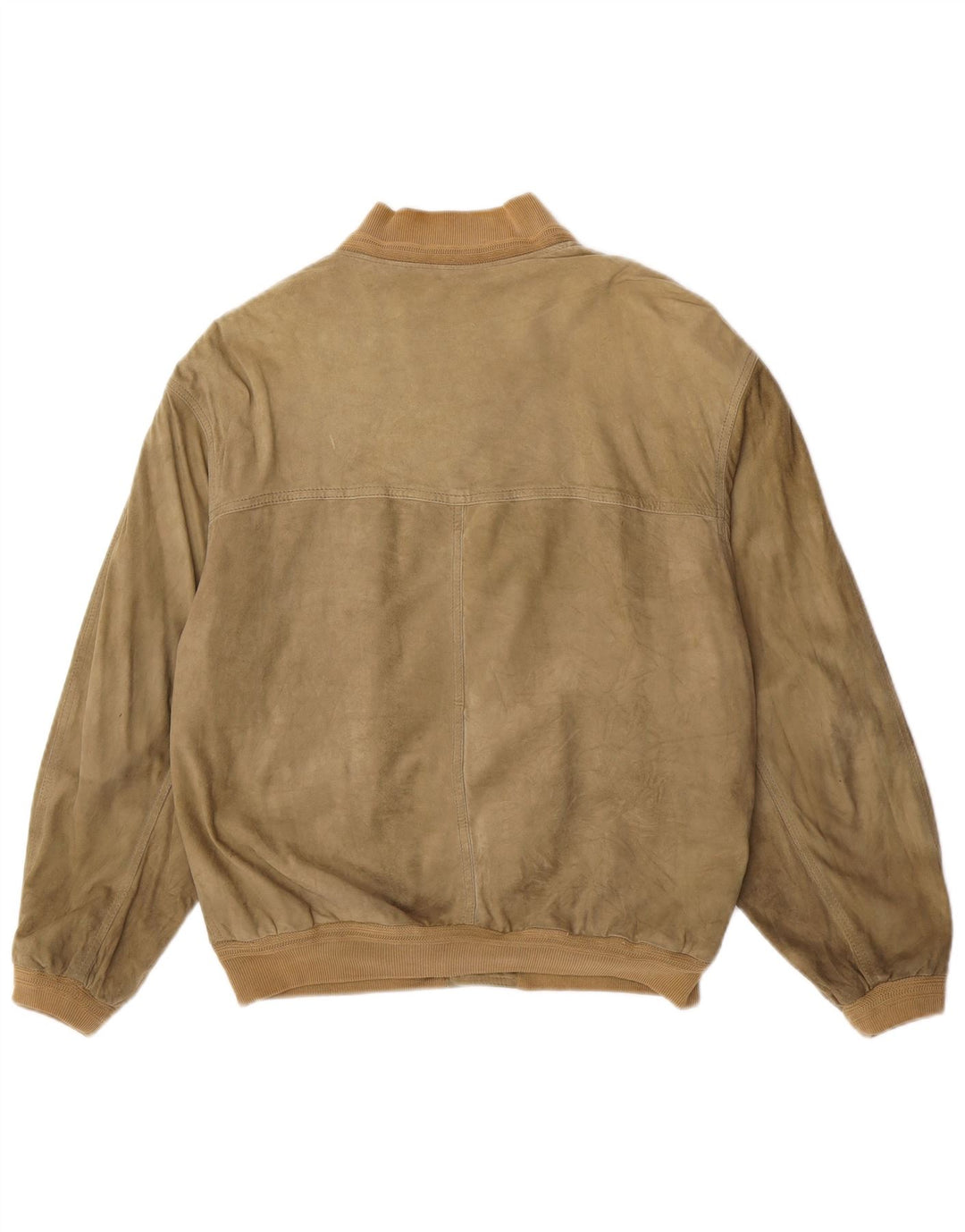 Ανδρικό Scout Suede Bomber Jacket UK 40 Large Green