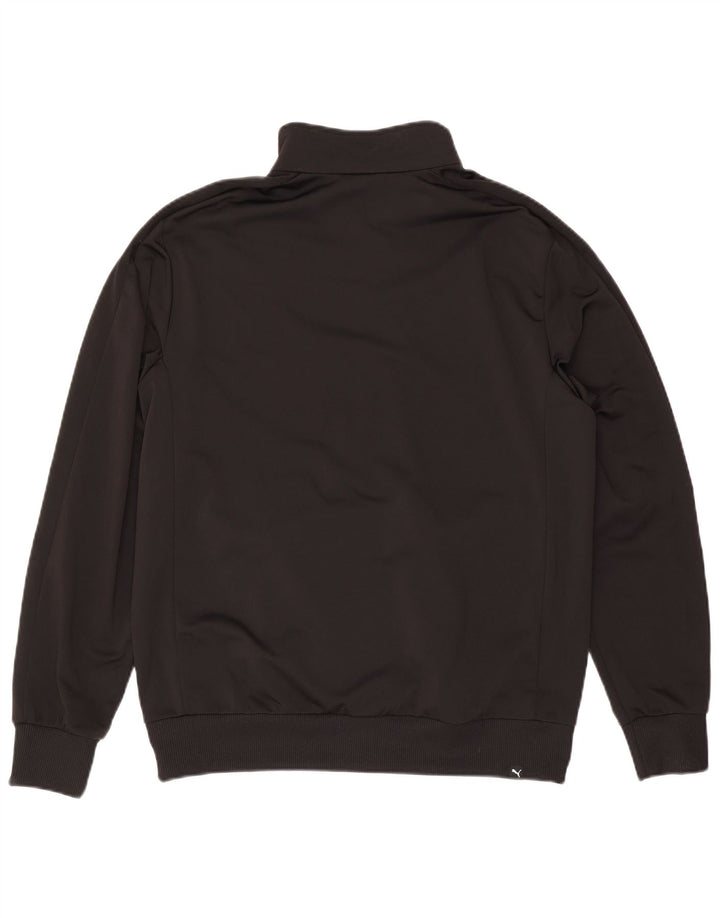 Ανδρική φόρμα φόρμας Puma γραφική φόρμα Top Jacket μεγάλο μαύρο πολυεστέρα