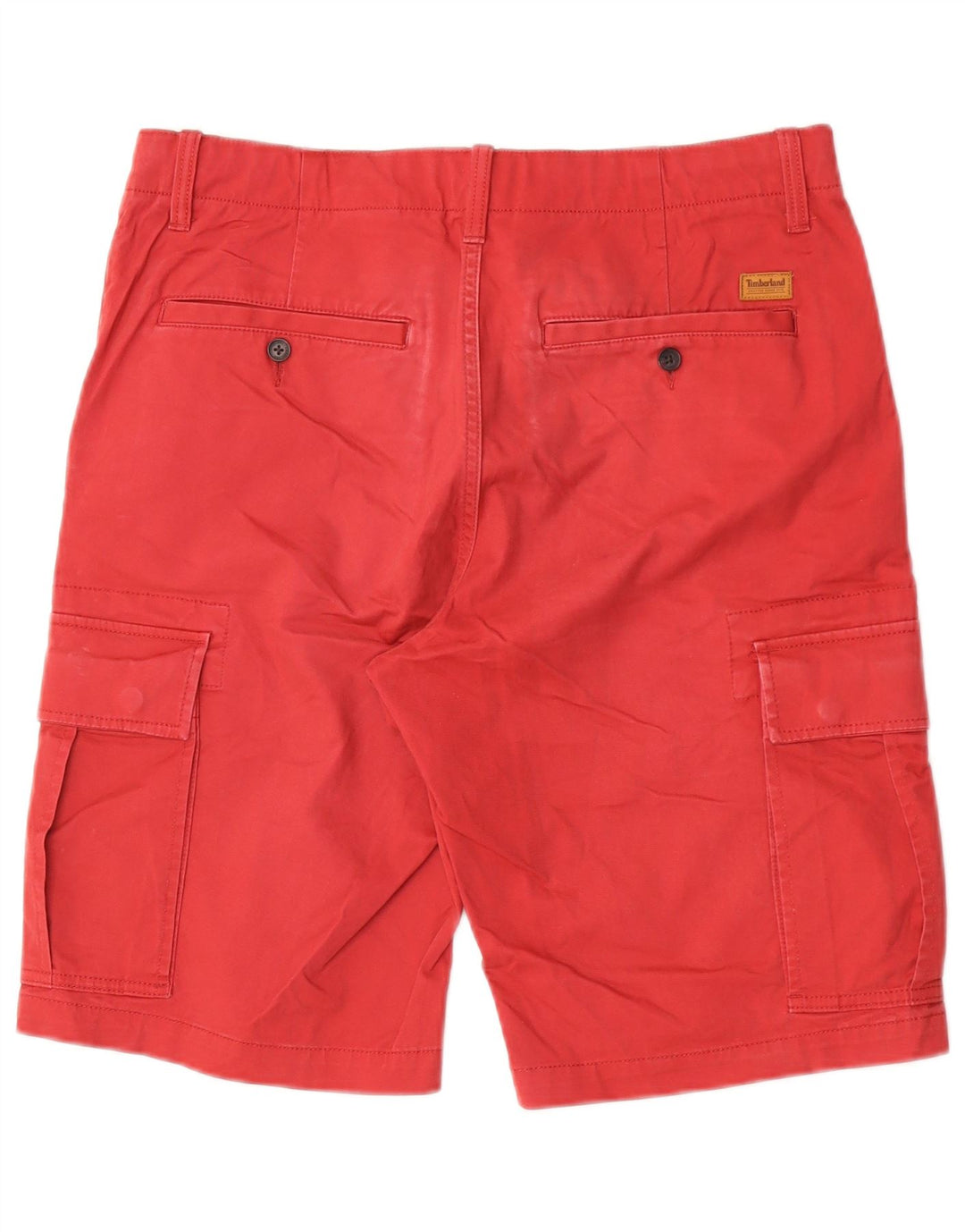 Ανδρικό σορτς Cargo Timberland Relaxed Fit W31 Μεσαίο κόκκινο βαμβακερό
