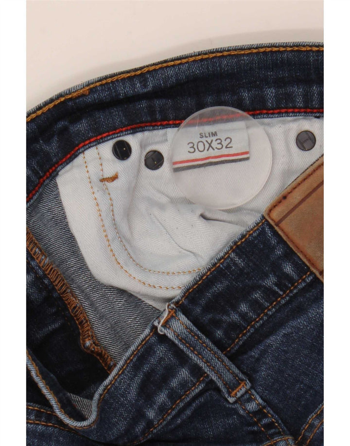 Tommy Hilfiger Ανδρικό Slim Jeans W30 L32 Navy Blue