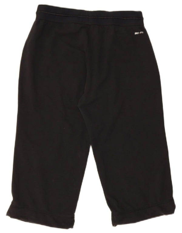 Γυναικεία φόρμα Nike Dri Fit Graphic Capri φόρμα UK 12 Medium Black