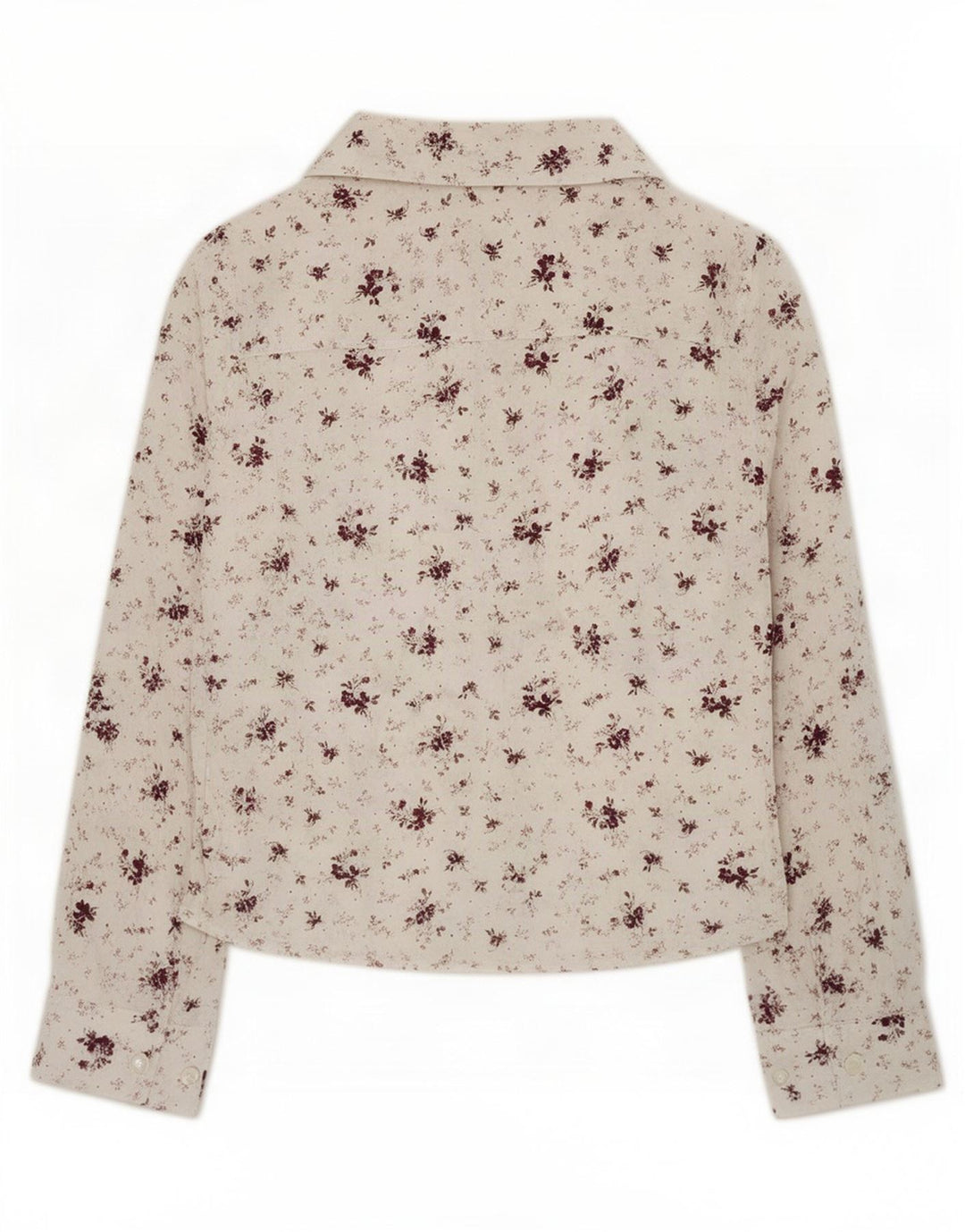 Laura Ashley Γυναικείο πουκάμισο UK 12 Medium White Floral