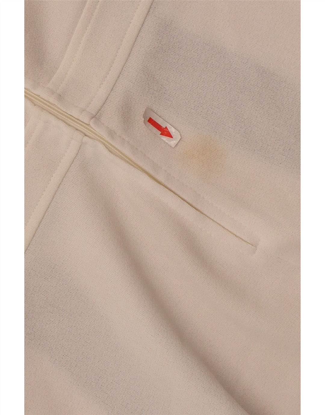 Vintage γυναικεία αμάνικη μπλούζα Top IT 46 Large White Colourblock