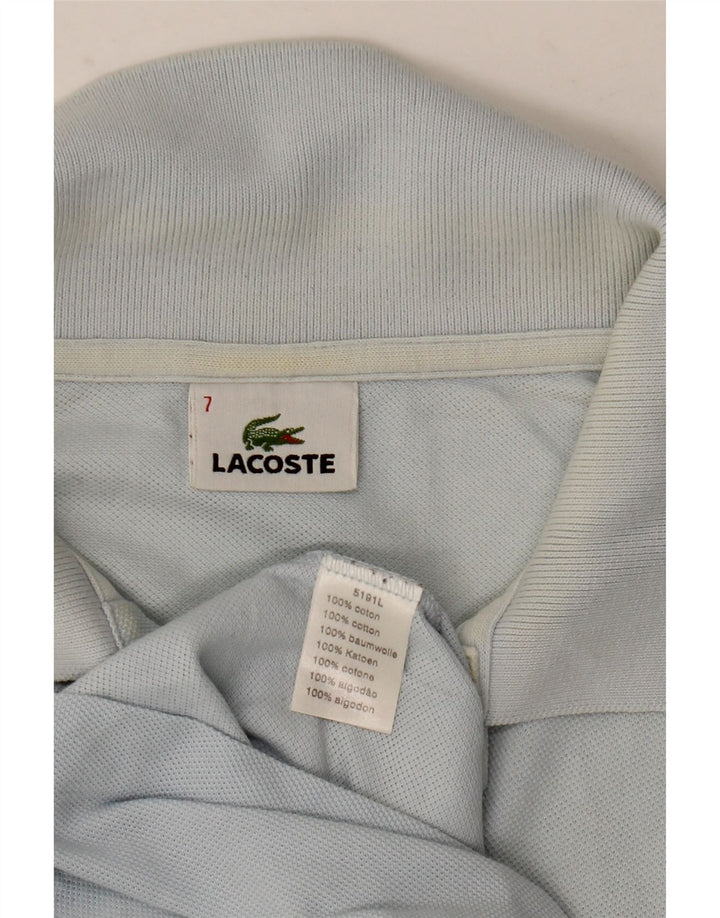 Ανδρικό πουκάμισο πόλο Lacoste 7 2XL Μπλε βαμβακερό