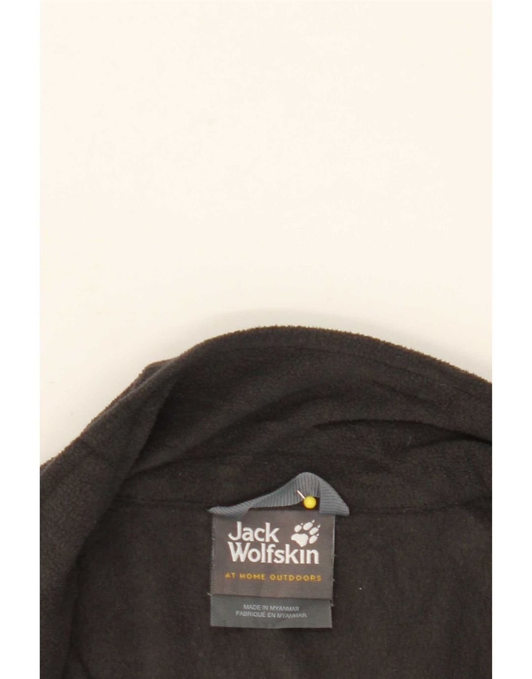 Jack Wolfskin Γυναικείο Fleece Jacket UK 14/16 μεγάλο μαύρο πολυεστέρα