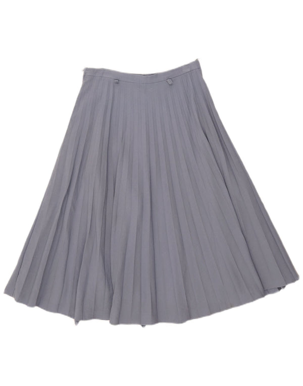 Emmegi Γυναικεία Ψηλόμεση Πλισέ Φούστα IT 44 Medium W26 Μπλε