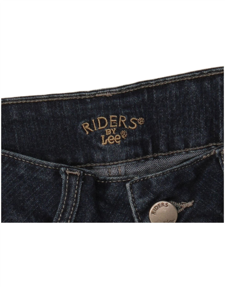 LEE Womens Riders Τζιν σορτς W32 Large Navy Blue