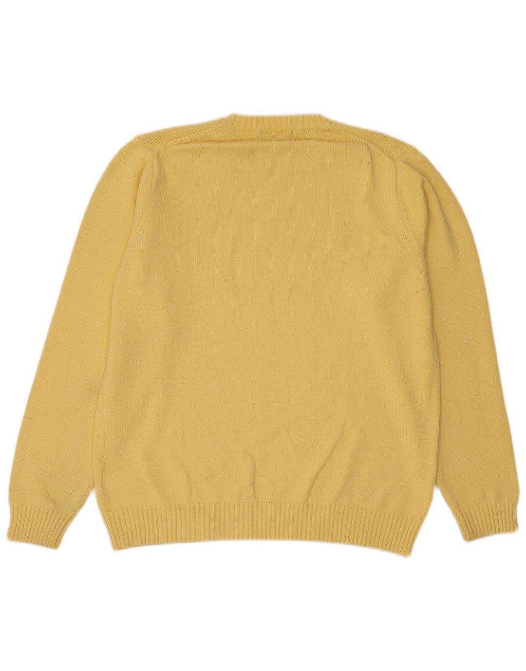 Ανδρικό πουλόβερ Marks & Spencer Blue Harbor Crew Neck Jumper Medium Yellow