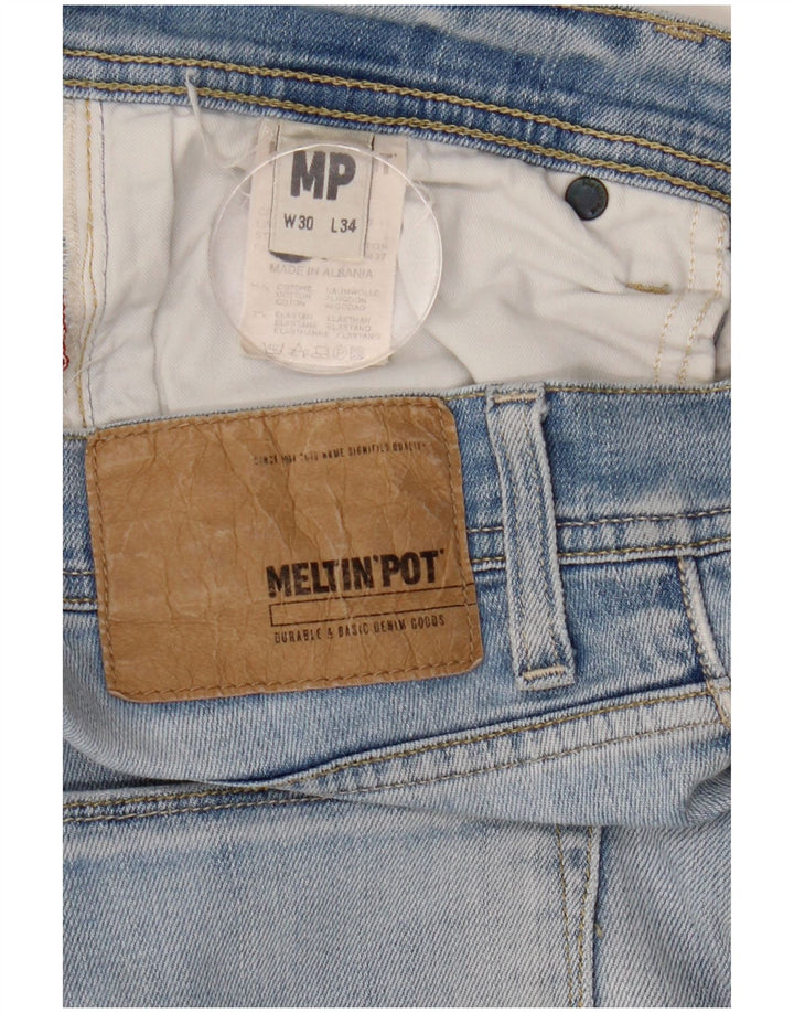 Meltin' Pot Γυναικείο Slim Jeans W30 L34 Blue Cotton