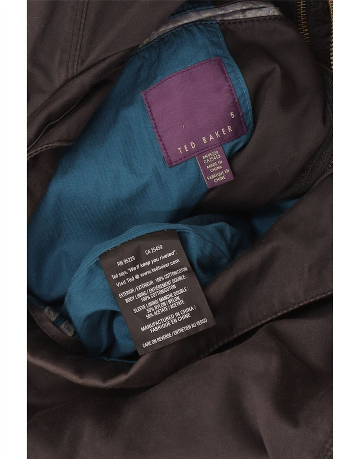 Ted Baker Ανδρικό Μπουφάν Utility Μέγεθος 5 XL Γκρι Βαμβακερό