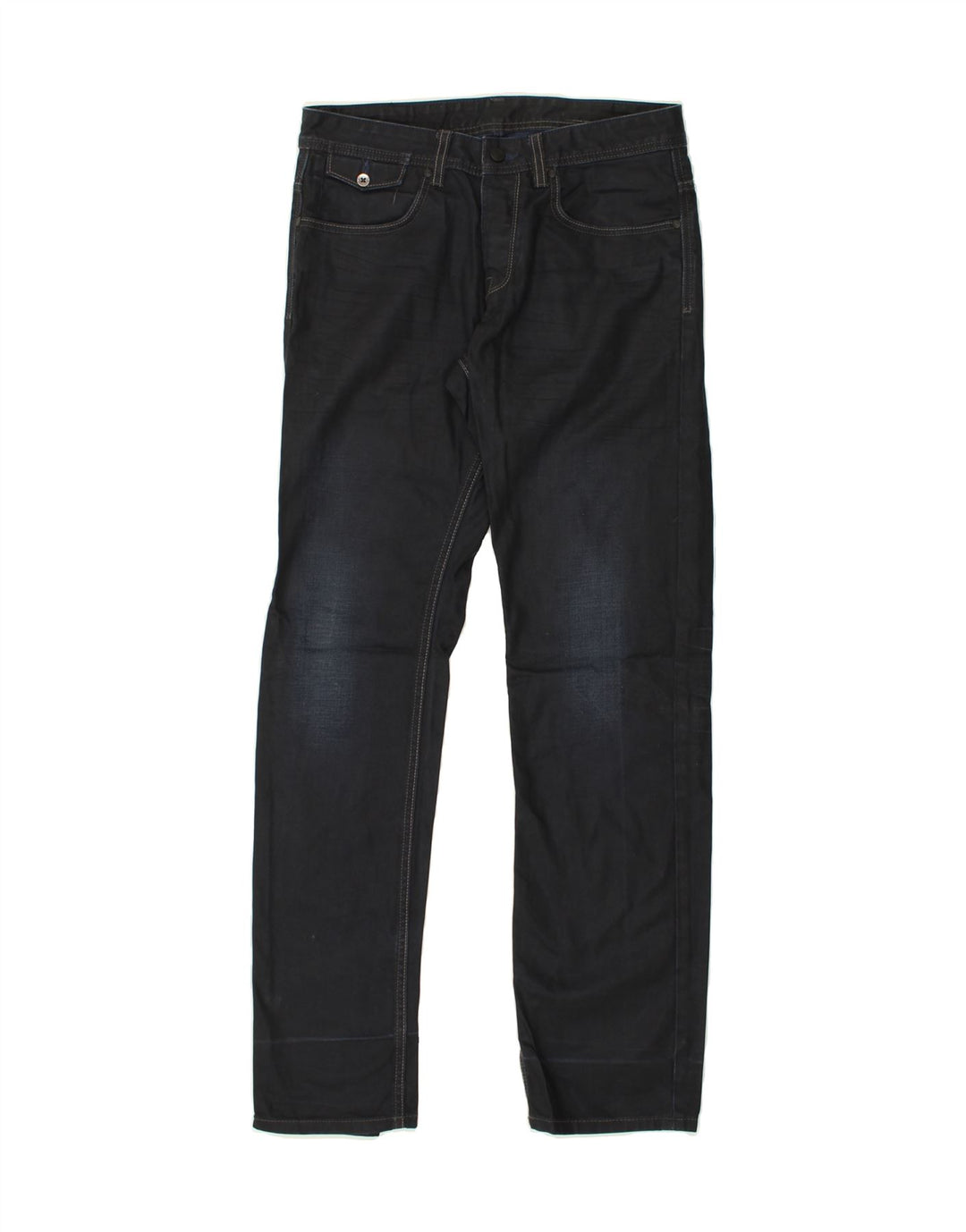 JULES Womens Straight Jeans EU 40 Medium W34 L33  Navy Blue Cotton | Vintage Jules | Thrift | Second-Hand Jules | Used Clothing | Messina Hembry 
